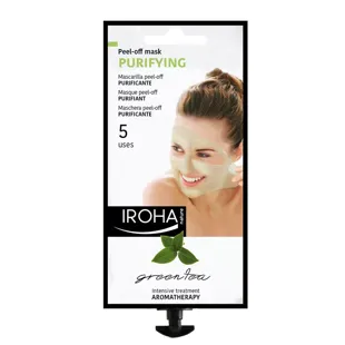 Iroha Nature Purifying Peel-Off Mask Green Tea (4 uses)