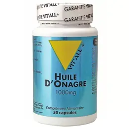 Vit'all+ Huile d'Onagre 1000mg 30 capsules