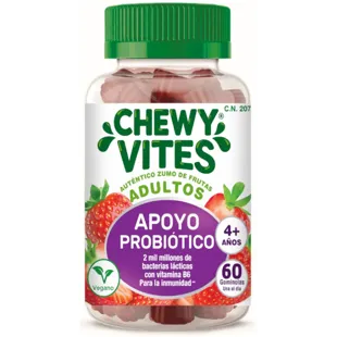 Chewy Vites Adulto Probióticos +4Años 60 Gominolas