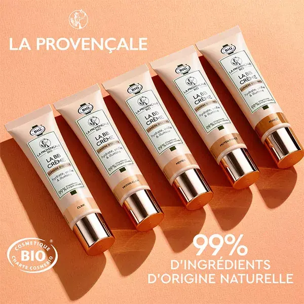 La Provençale Le Teint La BB Crème Lumière d'Ocres Moyen Clair Bio 30ml