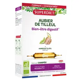 Superdiet Aubier de Tilleul Bio 20 ampoules