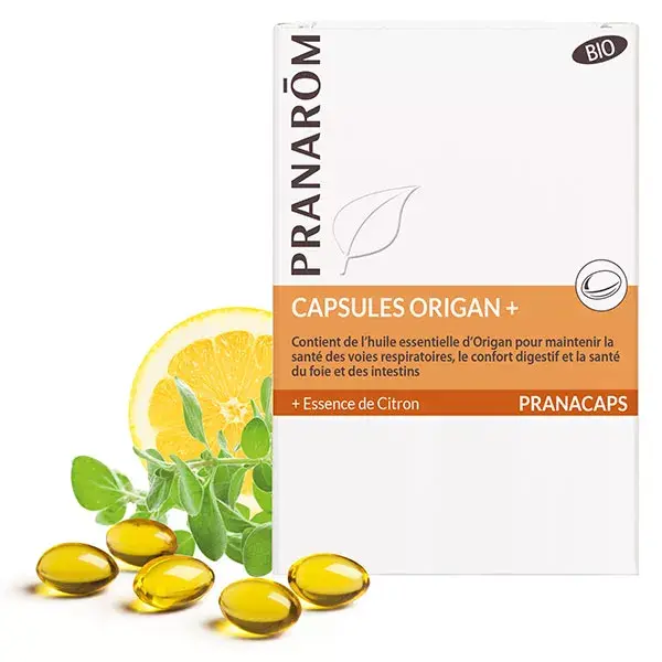 Pranarom Origan+ Bio 30 capsules