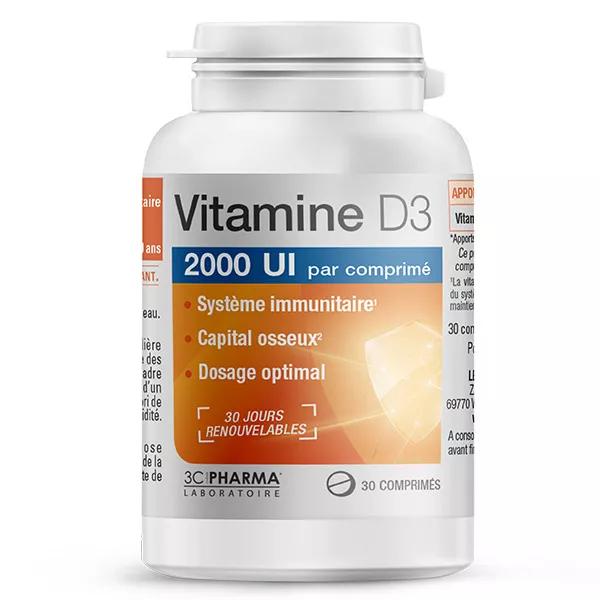 3C Pharma Vitamina D3 30 compresse