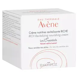 Avène Les Essentiels Crème Nutritive Revitalisante Riche 50ml