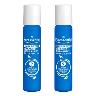 Puressentiel - Rullo per il mal di testa Migra Pure® - 2x5 ml