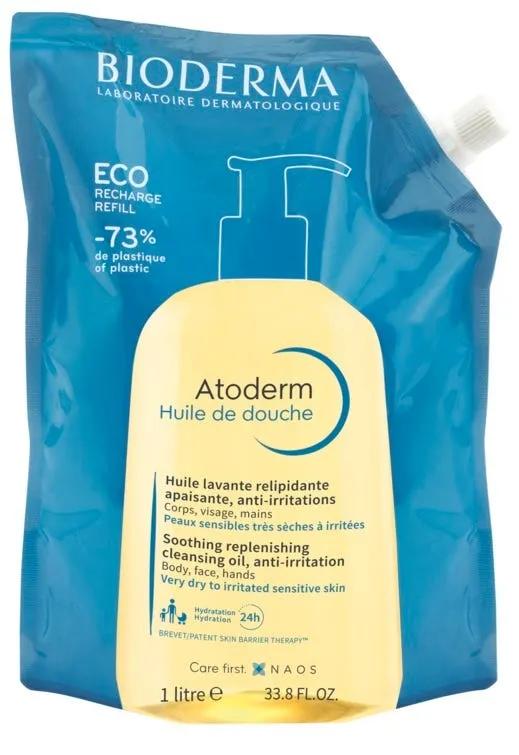 Bioderma Atoderm Olio Detergente Ricarica 1 L