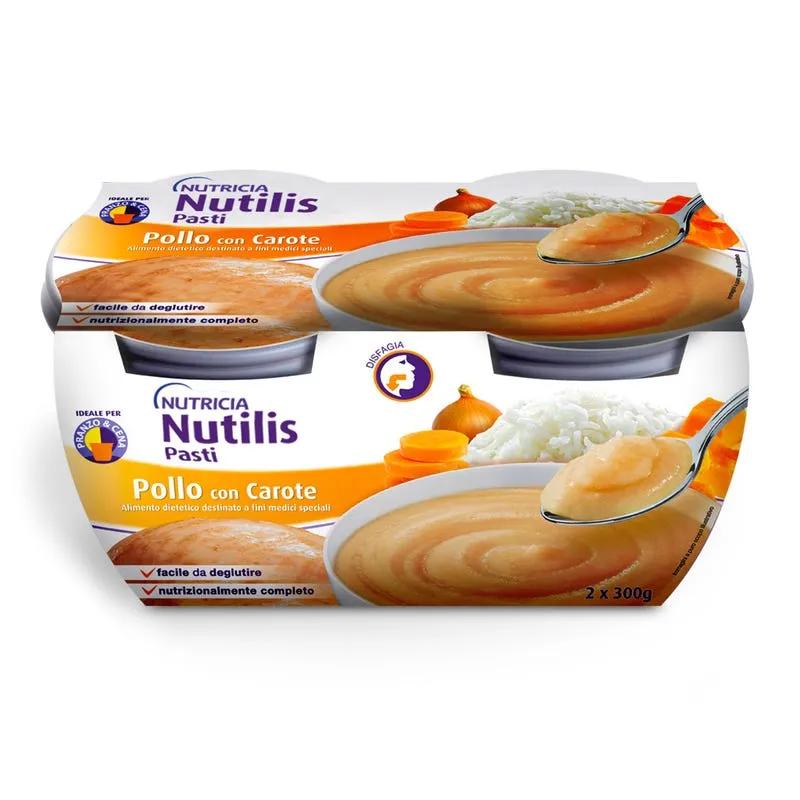 Nutilis Pasti Pollo Con Carote Alimento Dietetico 2x300 g