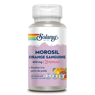 Solaray Morosil Arancia Rossa - 400 mg - 30 compresse vegetariane
