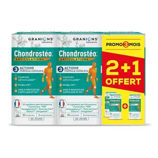 Granions Chondrostéo Articolazioni Lotto di 3 x 90 Compresse