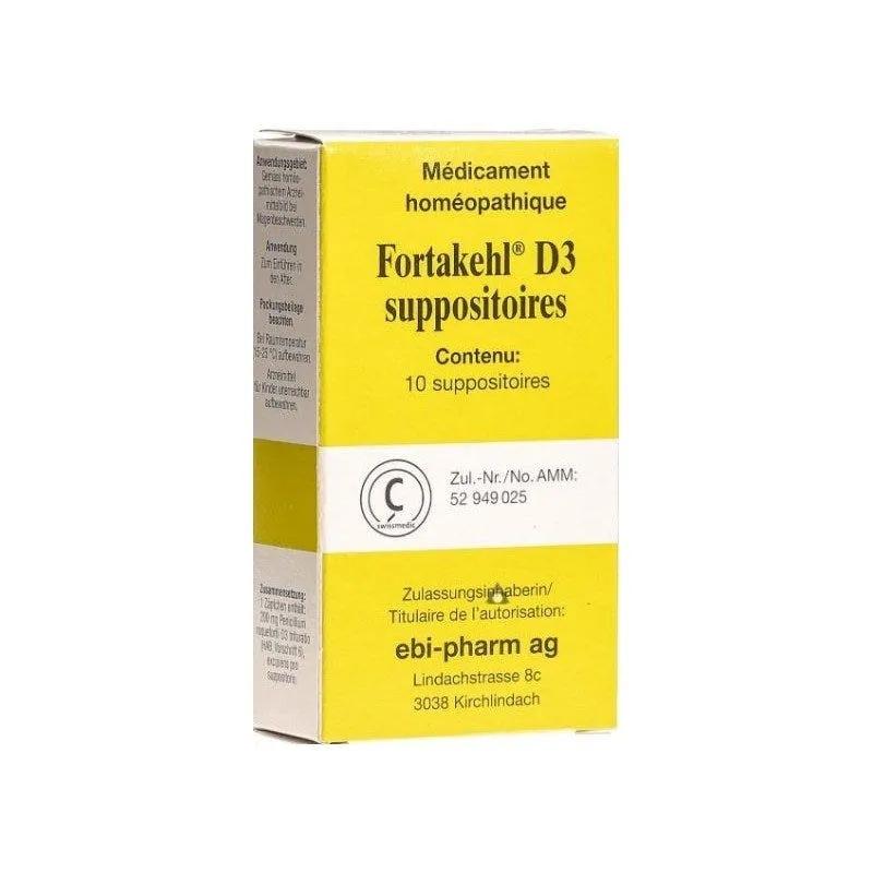 Imo Sanum Fortakehl D 3 Medicinale Omeopatico 10 Supposte