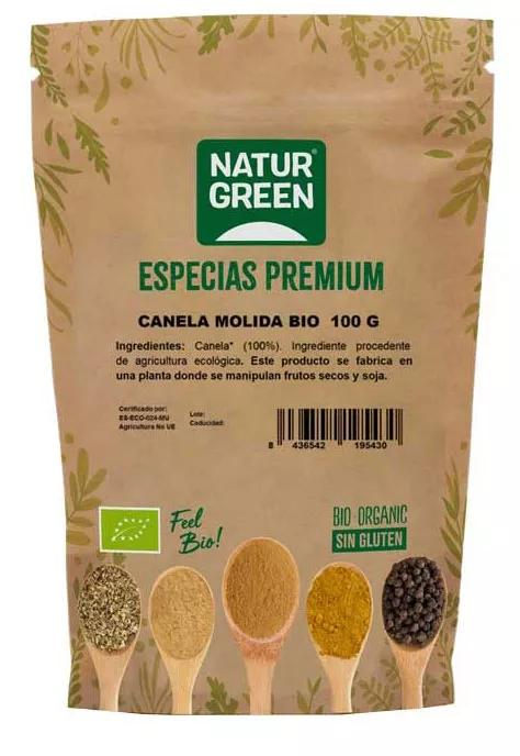 NaturGreen Especias Premium Canela Ceylan Bio 100 gr