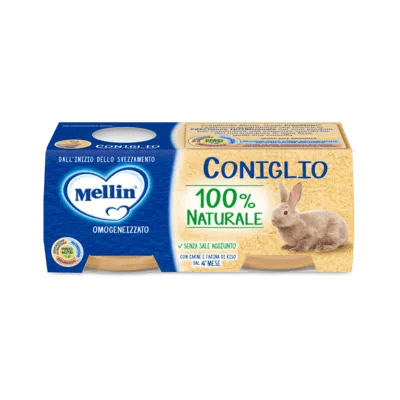 Mellin Omogeneizzato di Coniglio 2 x 120 g