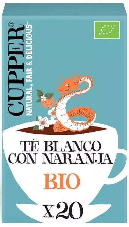 Cupper Thé Blanc à l'Orange BIO 20 sachets