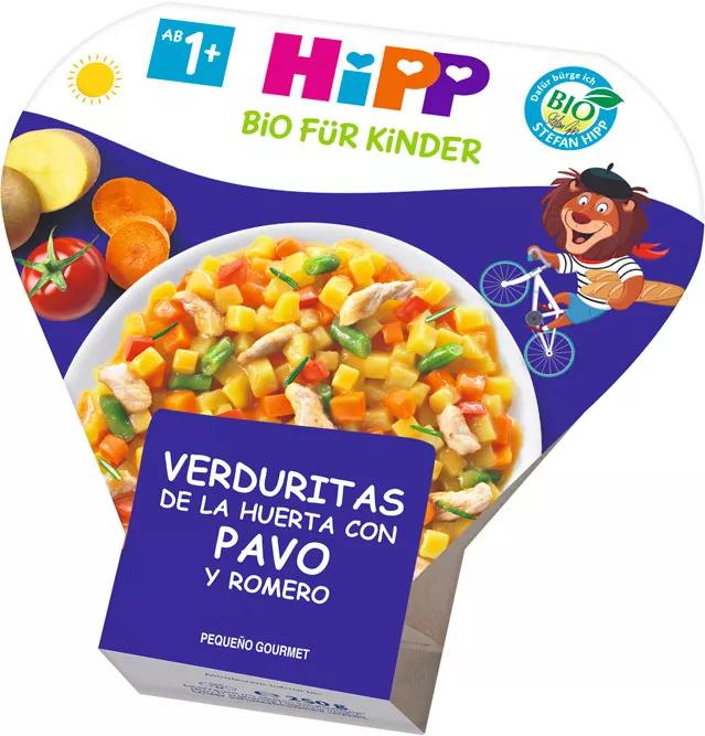 HiPP Gartengemüse mit Truthahn und Rosmarin +1 Jahr BIO 250 gr