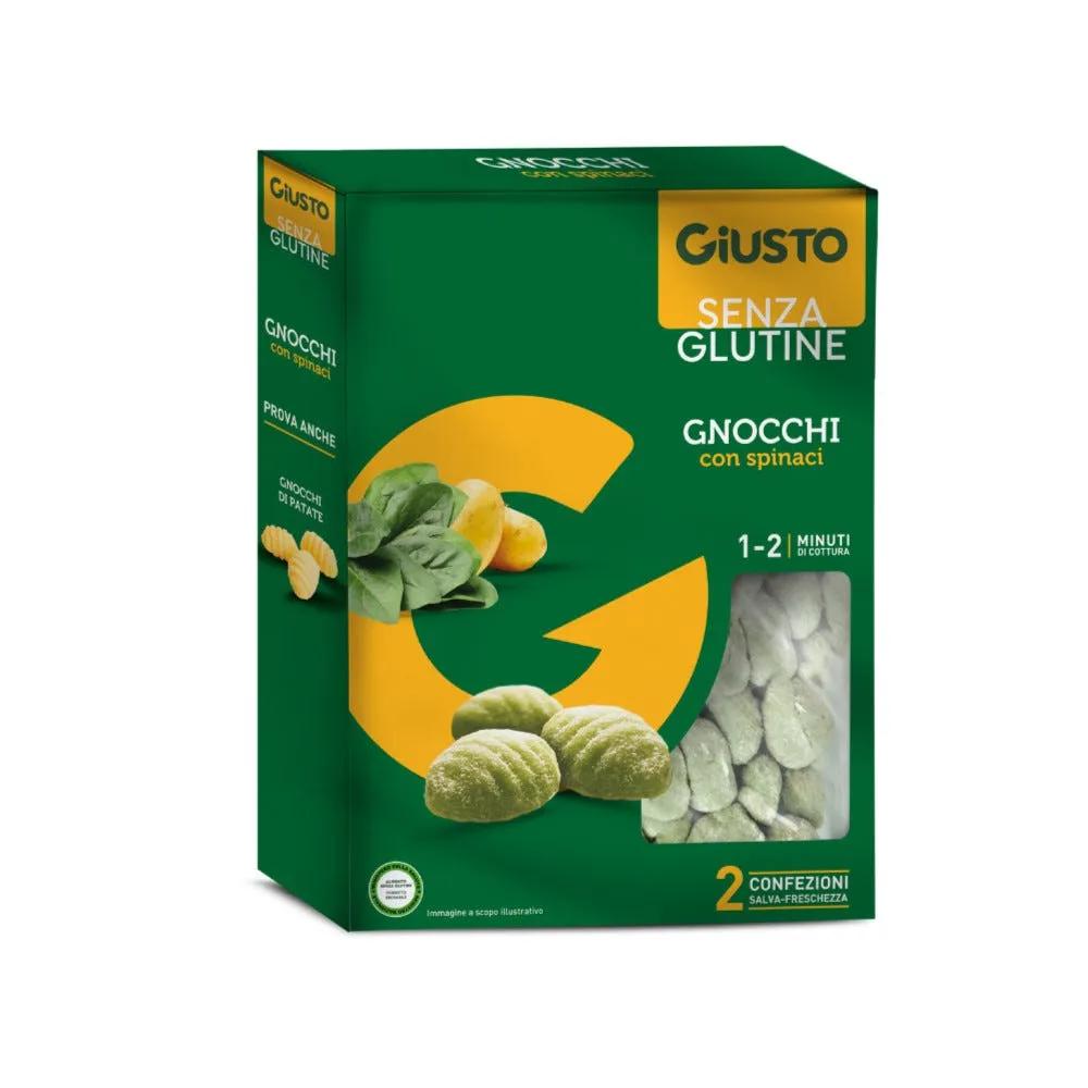 Giusto Senza Glutine Gnocchi agli Spinaci 2x250 g