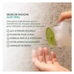 Le Petit Olivier - Gelée De Douche Hydratante - Aloe Vera - Sans Savon 500ml