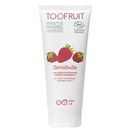 Toofruit Enfant Corps Sensibulle Gelée de Douche Fraise Framboise Bio 200ml