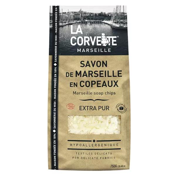 La Corvette Marseille Busta di Sapone di Marsiglia Tagliato Extra Puro 750g
