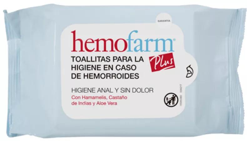 Hemofarm Plus 40 lingettes