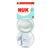 Nuk Perfect Match Pacifier Silicone Blue/Gray 0-6m 2 units