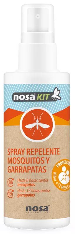 Nosa Nosakit Spray Répulsif Moustiques et Tiques 100 ml