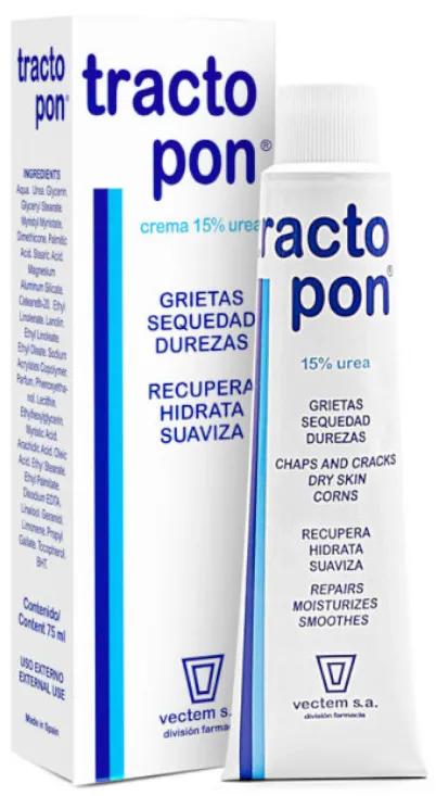 Tractopon de crème 15% urée 75 ml