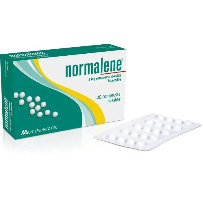 Normalene 5 mg Bisacodile Stitichezza 20 Compresse Rivestite