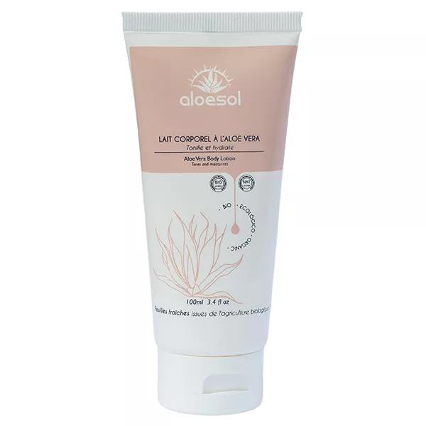 Aloesol Lozione Corpo Tonificante con Aloe Vera Biologica 100 ml
