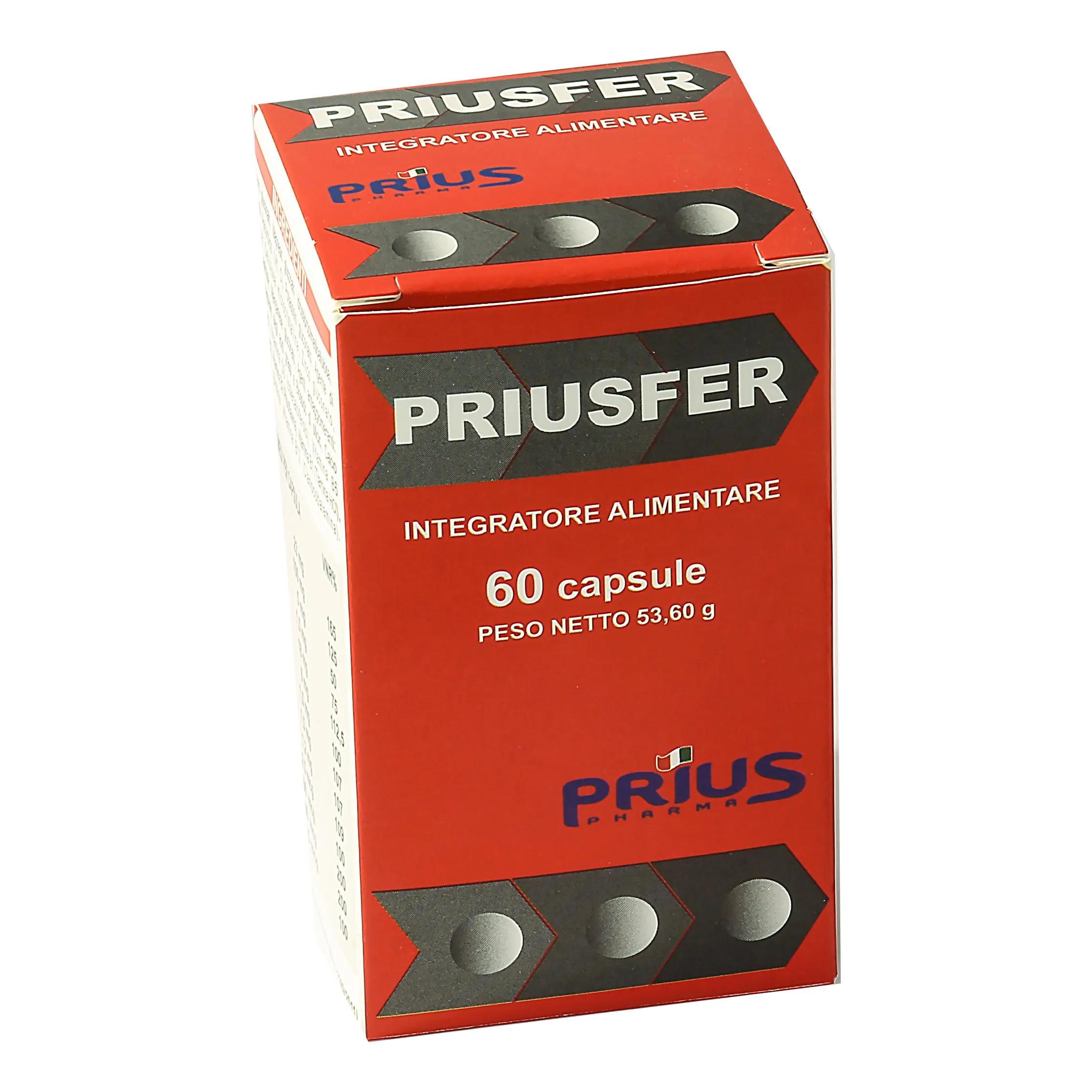 Priusfer Integratore 60 Capsule