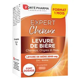 Forté Pharma Expert Levure de Bière Beauté Peau Cheveux Ongles 56 comprimés