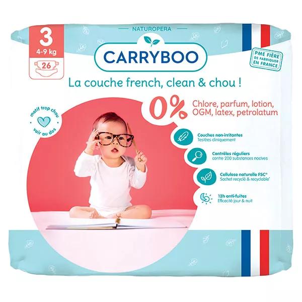 Carryboo Pañales Single Pack Medio T3 (4-9kg) 26 pañales