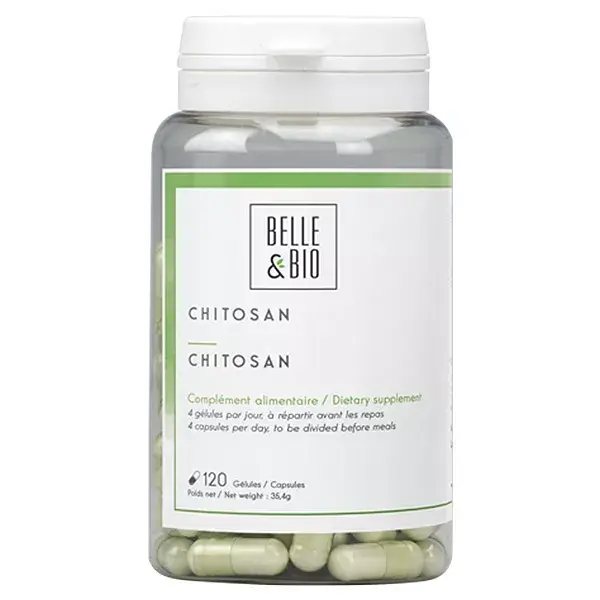 Belle & Bio Chitosan 120 cápsulas blandas