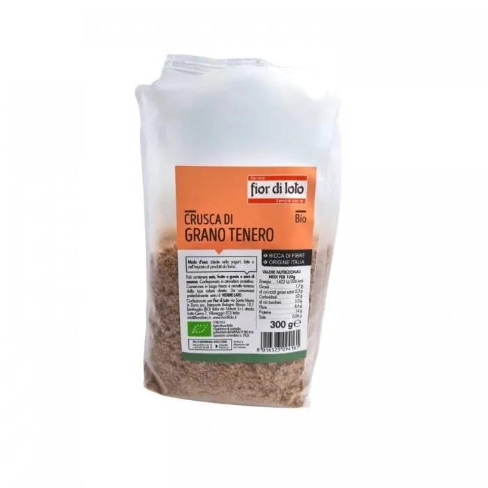 Fior Di Loto Crusca Di Grano Tenero Biologica 300 g