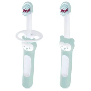 MAM First Teeth Bürstenset +6m Blau 2 Stk