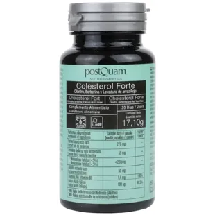 PostQuam Cholesterol Forte Coriander + Berberine + Red Rice Yeast 30 Capsules
