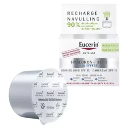 Eucerin Hyaluron-Filler + 3X Effect Recharge Soin de Jour Peau Sèche 50ml