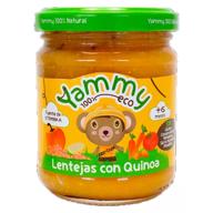 Yammy Tarrito de Lentejas con Quinoa 100% Ecológico 195 gr