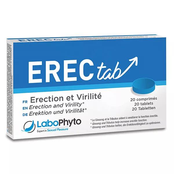 Labophyto Erectab - stimulant sexuel rapide - 20 comprimés