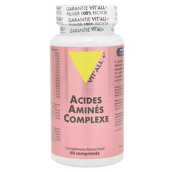 Vit'all+ Acides Aminés Complexe 60 comprimés