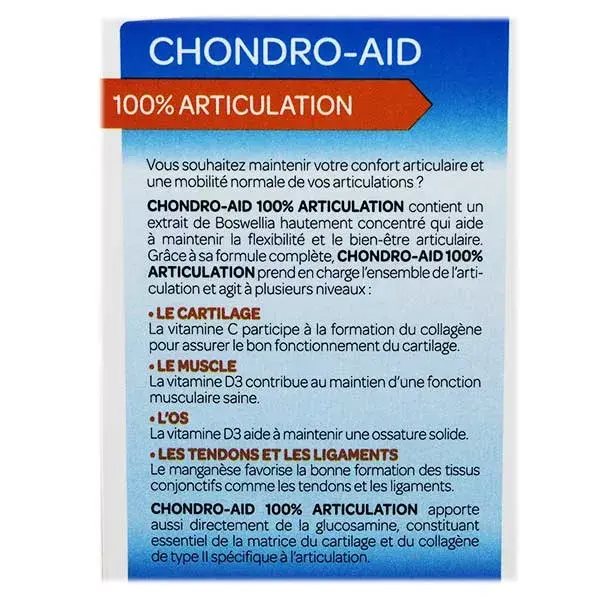 Arkopharma Chondro-Aid 100 % Articulación 60 cápsulas blandas