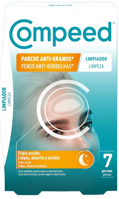 Compeed Parches Anti-granos Limpiador 7 uds