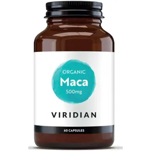 Viridian Maca Bio 500mg 60 Vegan Capsules
