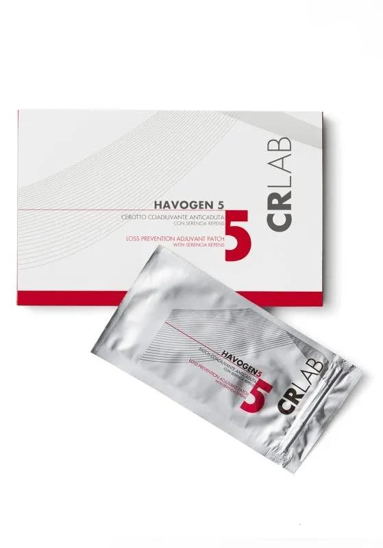 CRLAB Cerotto Havogen 5 Anticaduta Per Capelli 30 Cerotti Monouso