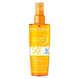 Bioderma Photoderm Bronz Huile Sèche Solaire Bronzage Intense SPF50+ 200ml