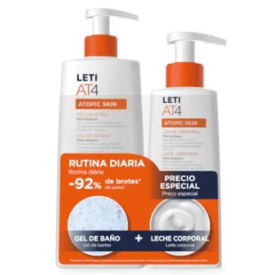 Leti AT4 Gel 500 ml + Körpermilch 250 ml