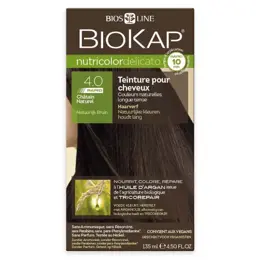 Biokap Nutricolor Delicato Rapid Teinture pour Cheveux 4.0 Châtain Naturel 135ml