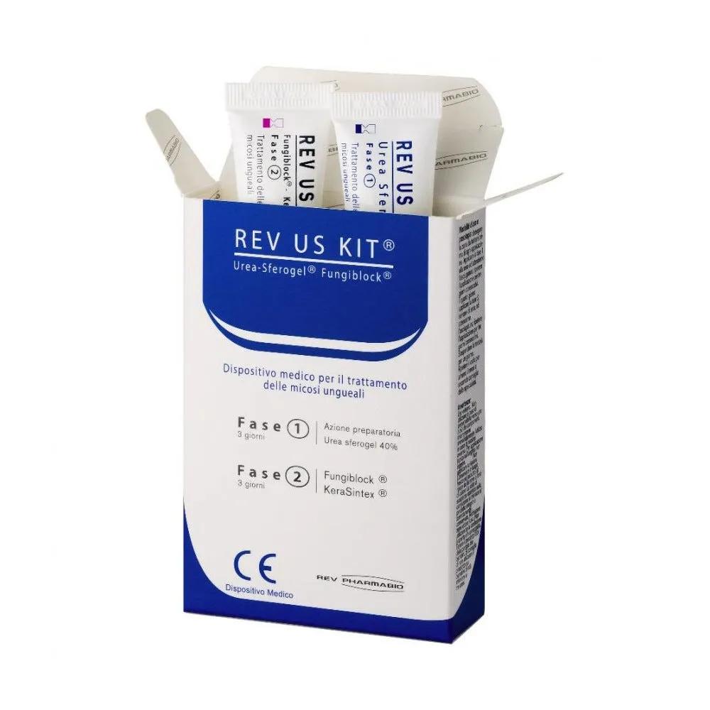 Rev US Kit Trattamento Onicomicosi 2 Tubetti 15 ml