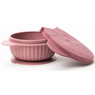 InnoGIO GIOfresh Siliconen Kom met Deksel en Zuignap Roze