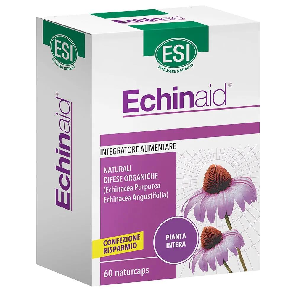 Esi Echinaid Naturcaps Integratore all'Echinacea per le Naturali Difese Immunitarie 60 Naturcaps