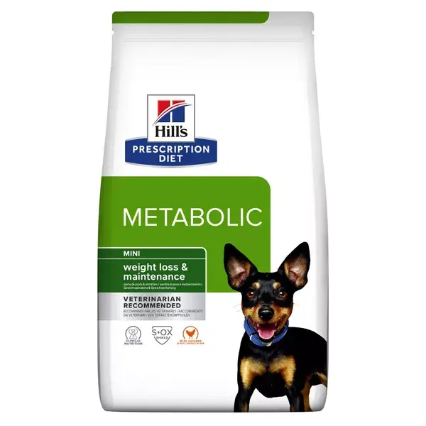 Hill's Prescription Diet Canine Metabolic Mini Croquette Poulet 3Kg